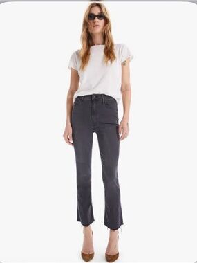 Mother The Hustler Ankle Fray Jeans Sz 26